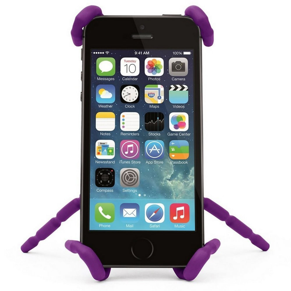 Soporte Araña Celular Camara Carro Moto Bicicleta Morado img #3