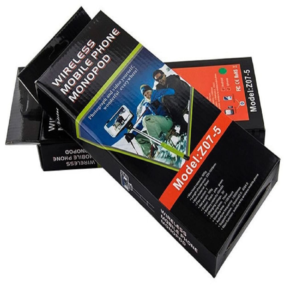 Selfie Stick Con Control Incorporado Azul img #1