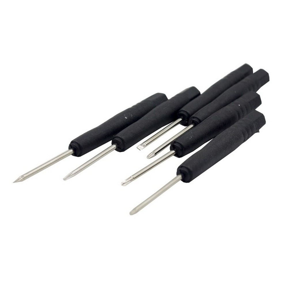 Kit Herramientas 14En1 Para Reparar Celulares Negro Azul img #2