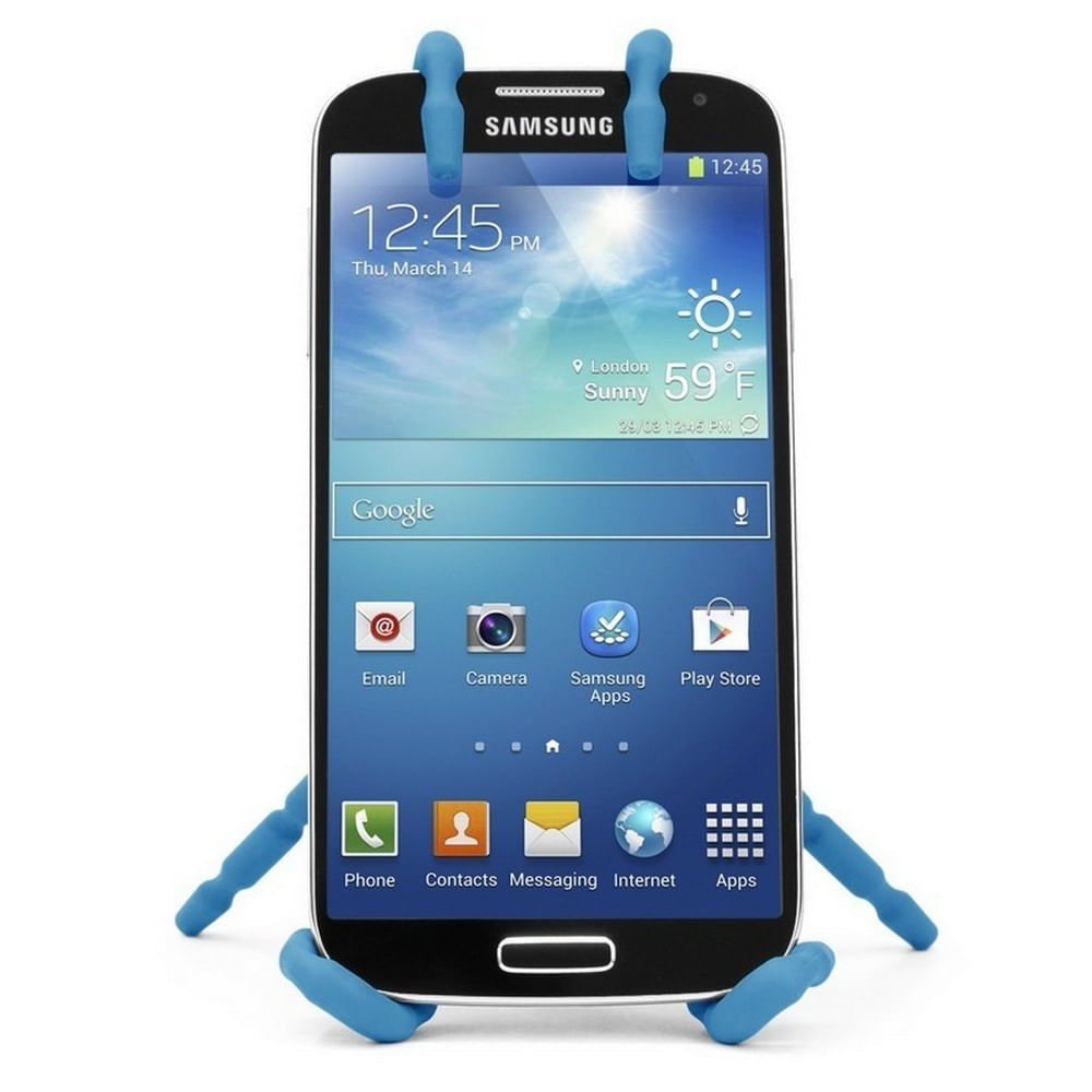 Soporte Celular Gps Camara Araña Azul img #5