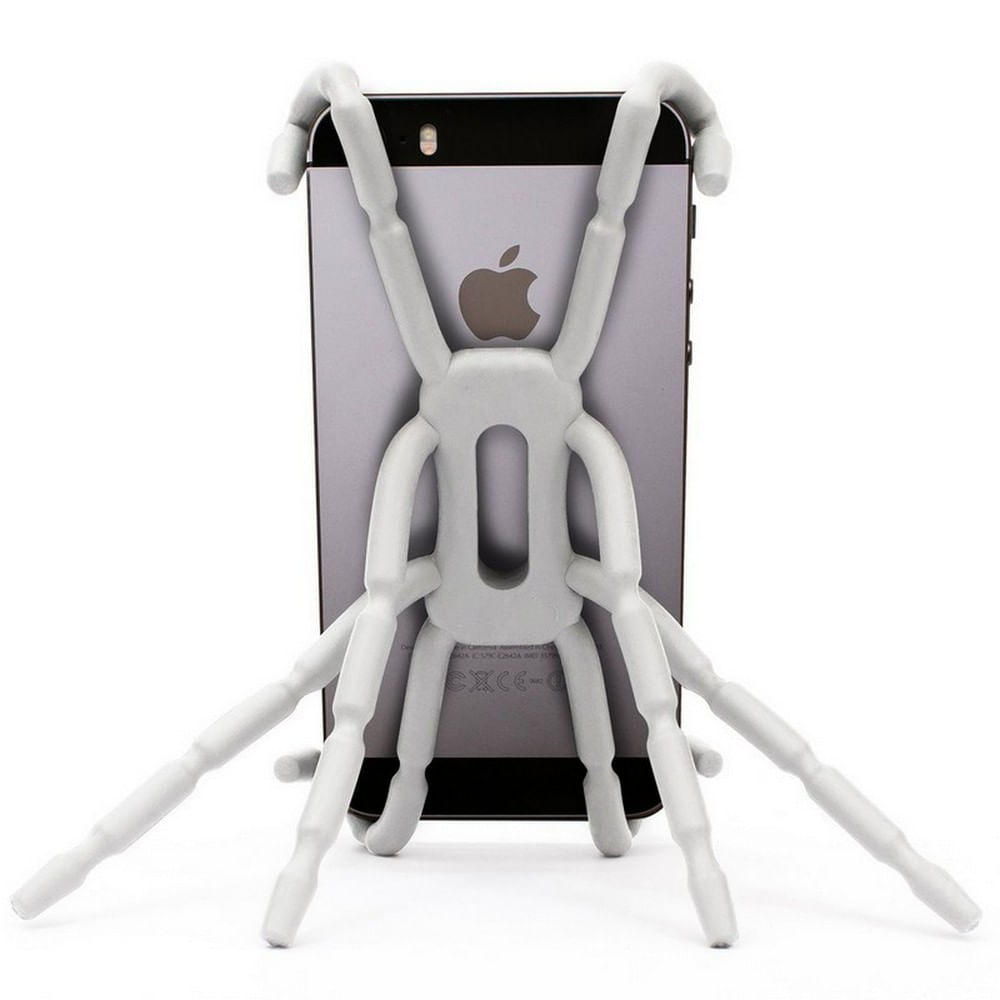 Soporte Celular Gps Camara Araña Blanco img #3