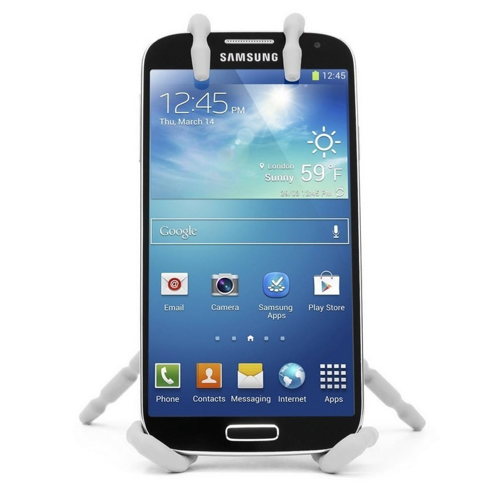 Soporte Celular Gps Camara Araña Blanco img #5