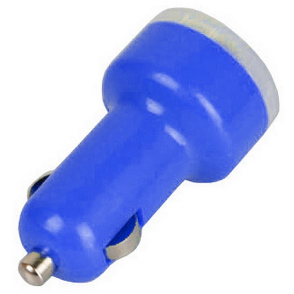 Cargador Celular Cigarrera Carro Universal Usb Azu img #2