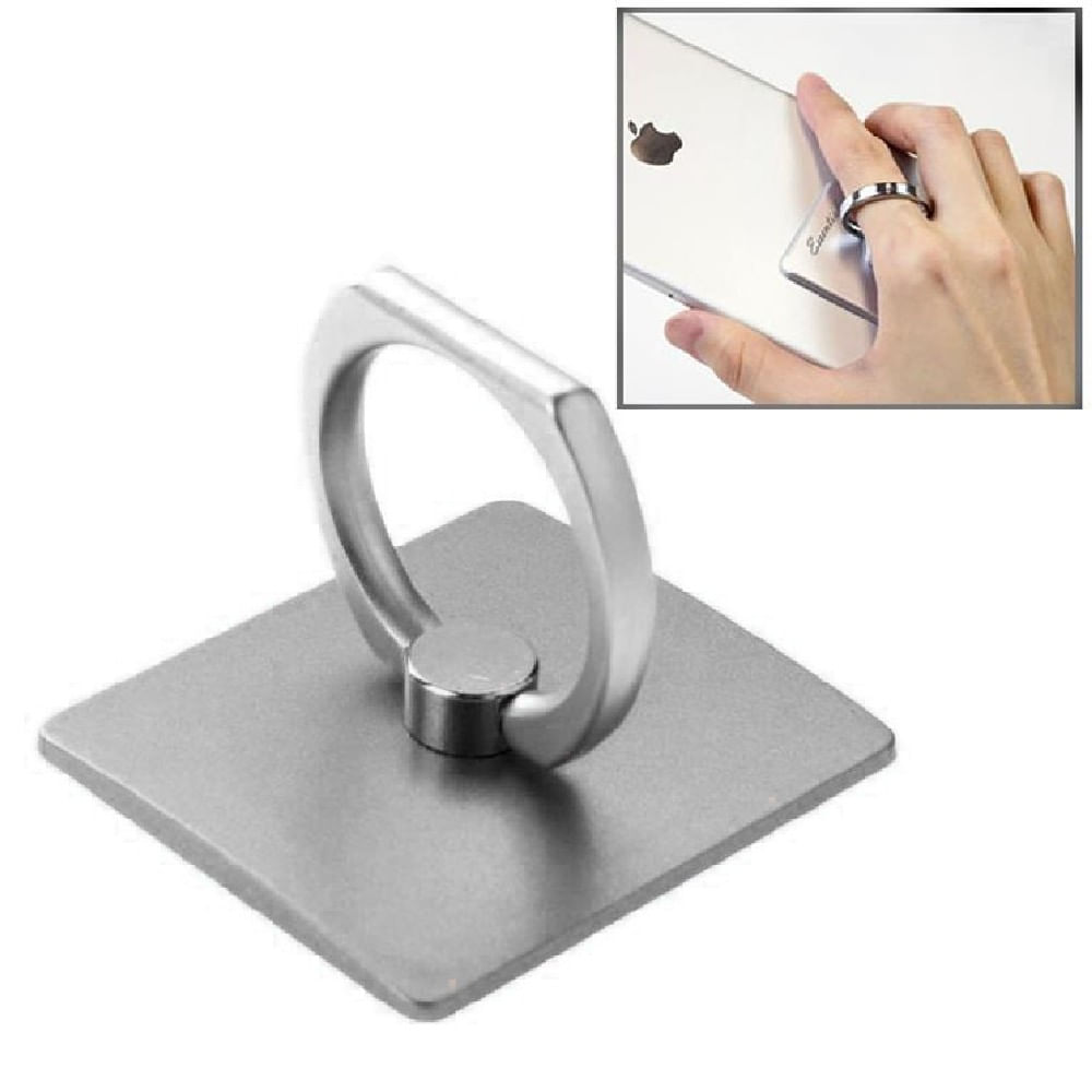 Kit Holder Anillo + Base Carro Celular 360 Gris Gris img #3