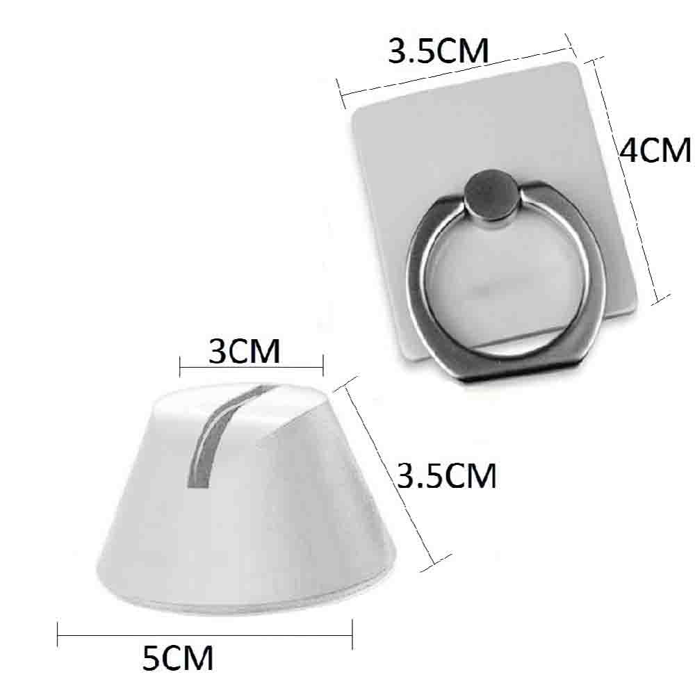 Kit Holder Anillo + Base Carro Celular 360 Gris Gris img #5