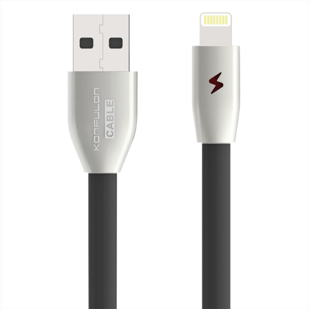 Cable De Datos Usb Tipo Lightning , Puntas Metálicas, Carga Rapida,1Mt,3A, img #1