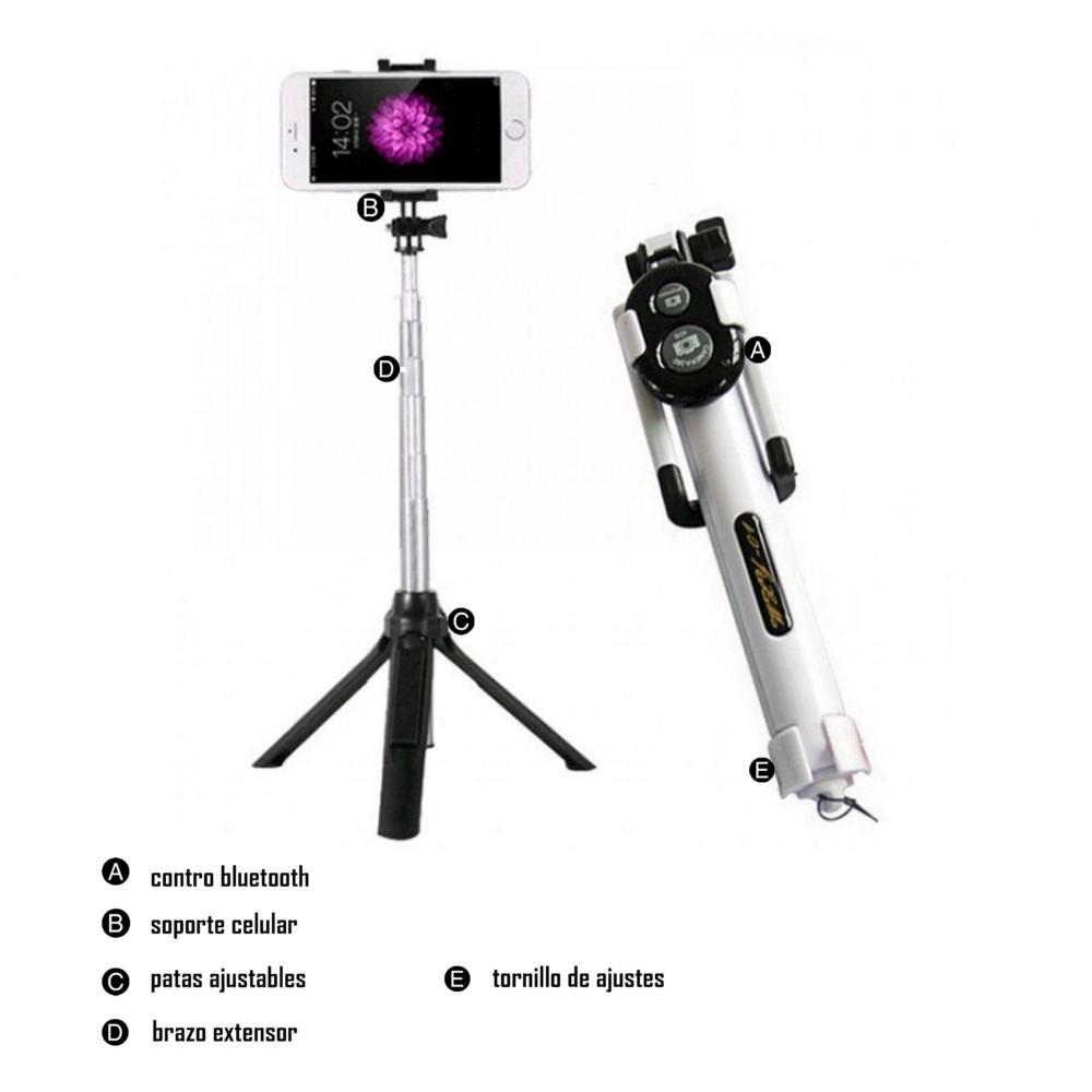 Palo Selfie Tripode Monopod Control Bluetooth Bast0n 2 img #5