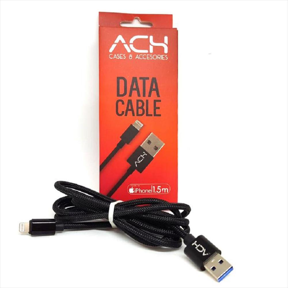 Cable Ach 5G Tejido Negro img #3