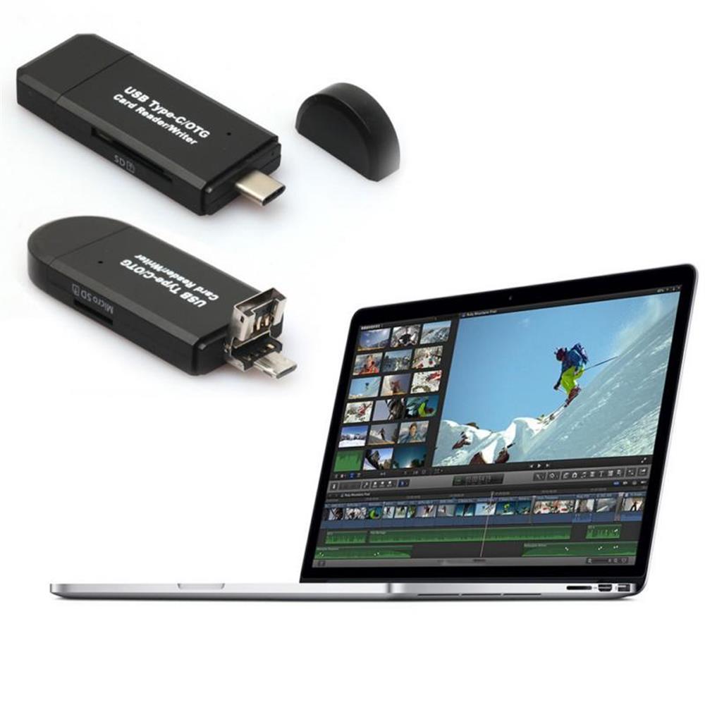 Lector Tipo C Otg Usb Sd Micro Sd Celular Macbook 1 img #3