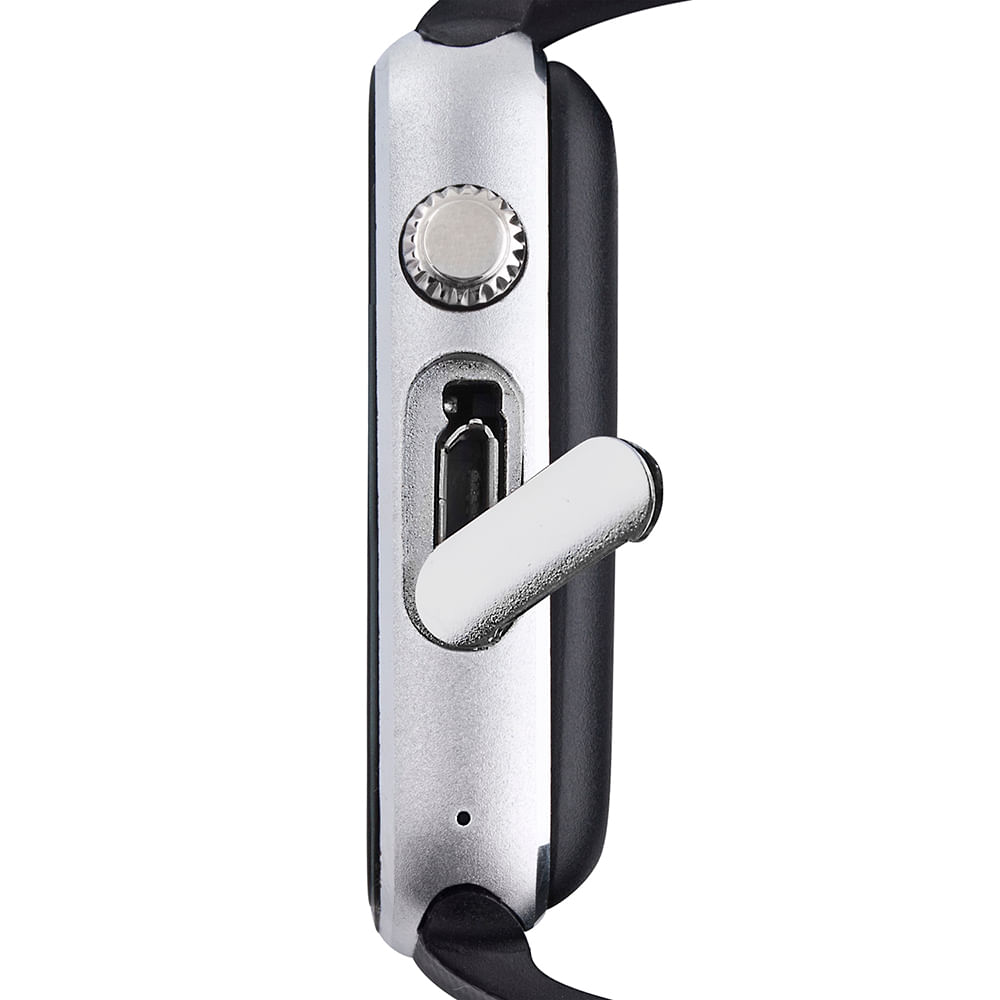 Smartwatch Reloj Inteligente Tactil Bluetooth Plateado img #3