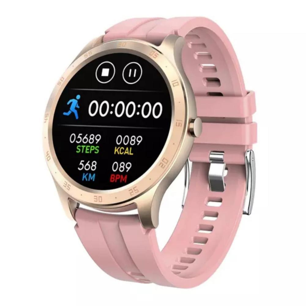 Reloj Inteligente Smartwatch Sumergible Gps 7 Deportes Rosa img #1