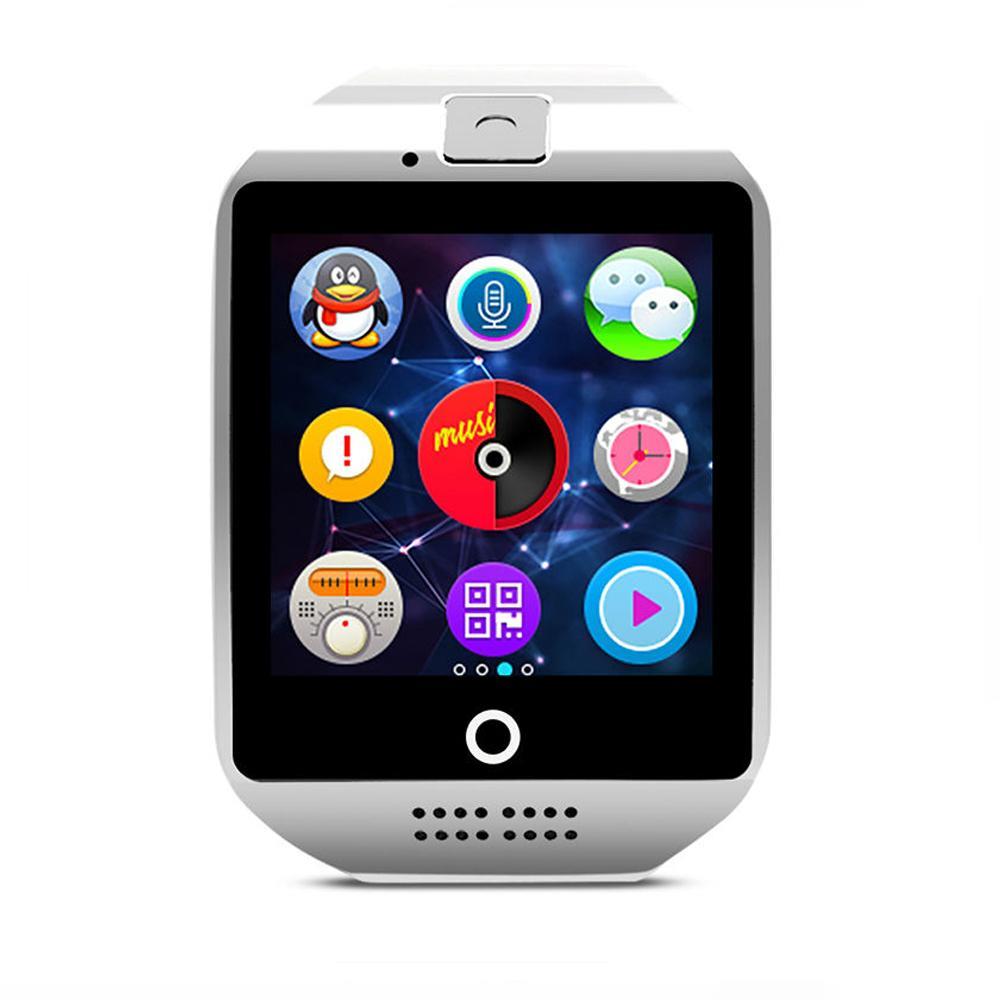 Reloj Inteligente Smartwatch Q18 Bluetooth Plateado img #1