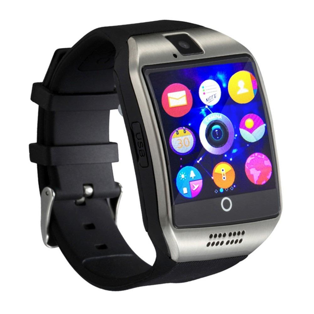 Reloj Inteligente Smartwatch Q18 Bluetooth Plateado img #2