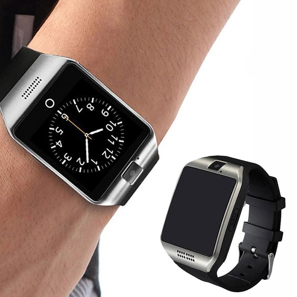 Reloj Inteligente Smartwatch Q18 Bluetooth Plateado img #4
