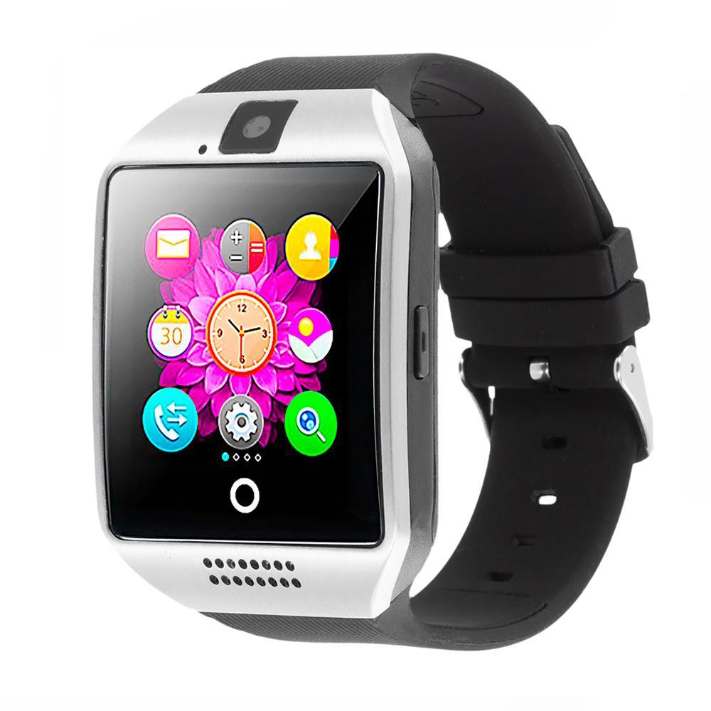 Reloj Inteligente Smartwatch Q18 Bluetooth Plateado img #5