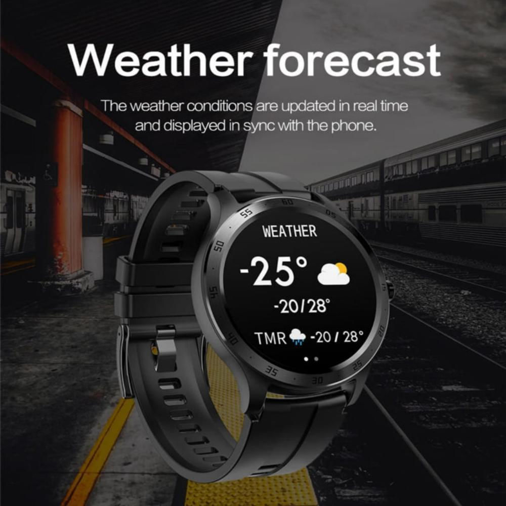 Reloj Inteligente Smartwatch Sumergible Gps 7 Deportes Negro img #5