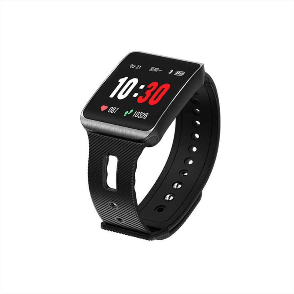Reloj Deportiva Inteligente Frecuencia Cardiaca Y Podómetro Negro | Gt98 img #2