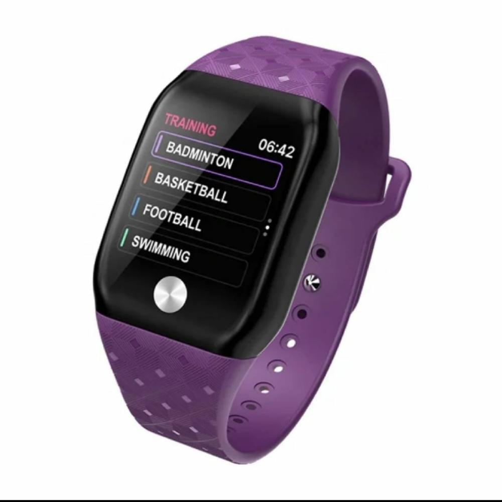 Smartwatch Reloj Inteligente Sumergible Control Músic Purple img #1