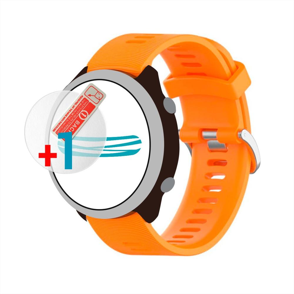 Correa De Silicona Para Samsung Watch 4 44Mm + Protector X 1 Na img #1