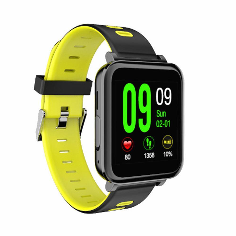 Reloj Inteligente Smartwatch D10 Bluetooth Amarillo img #1