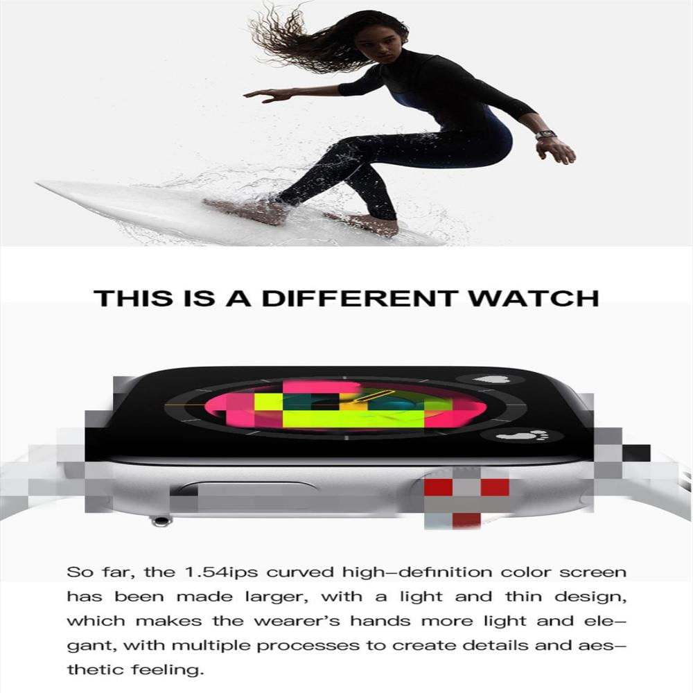 Reloj Inteligente T500 Bluetooth Llamada Presión Arterial Smartwatch Oro img #3