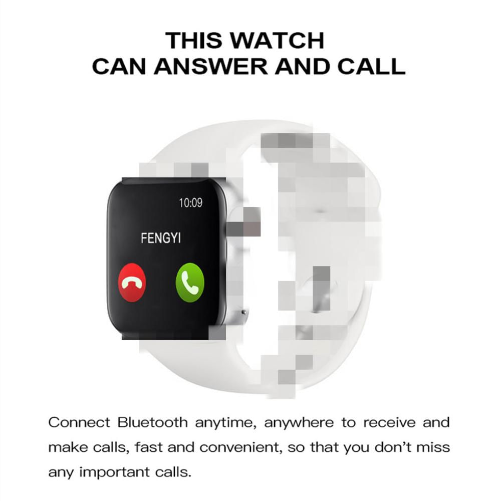 Reloj Inteligente T500 Bluetooth Llamada Presión Arterial Smartwatch Oro img #5