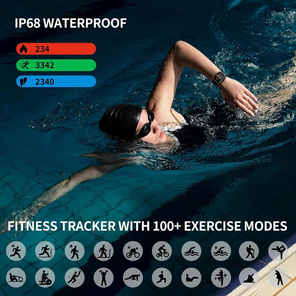 Reloj Keeponfit Inteligente Marco De Metal Más De 100 Modos img #4