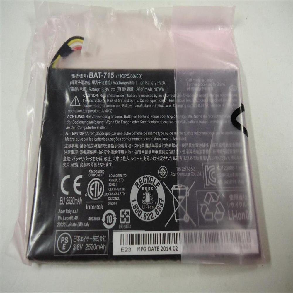 Bateria Bat 715 Para Acer Iconia Tab B1 B1 710 img #1