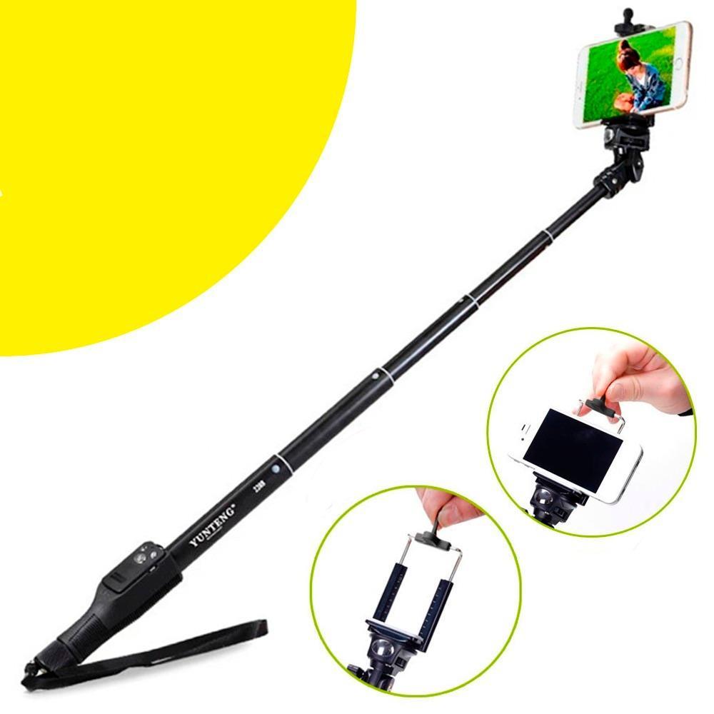 Baston Monopod Tipo Profesional Camara Celular Bluetooth img #2