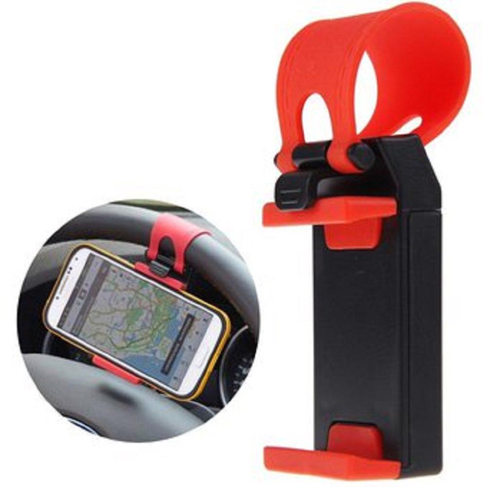 Soporte Celular Gps Carro Timón Volante img #2