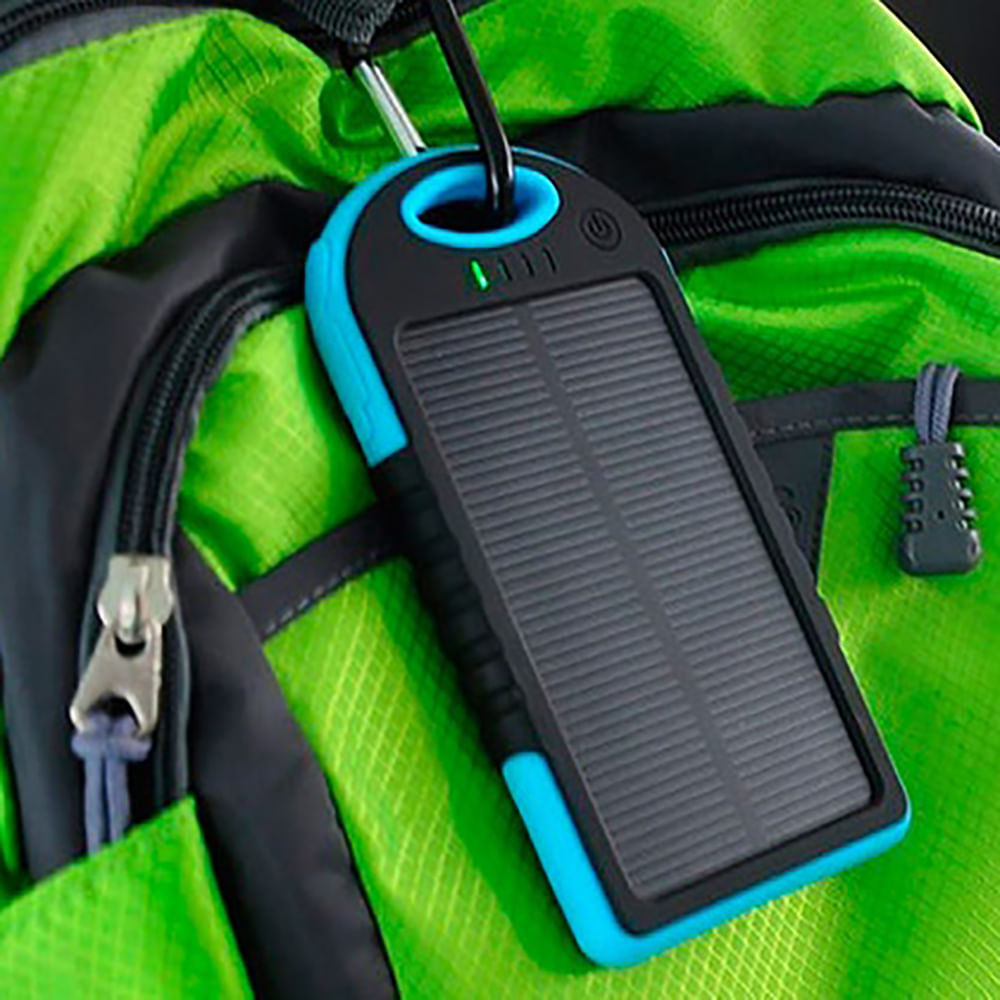 Power Bank Solar 8000 Mah Negro img #4