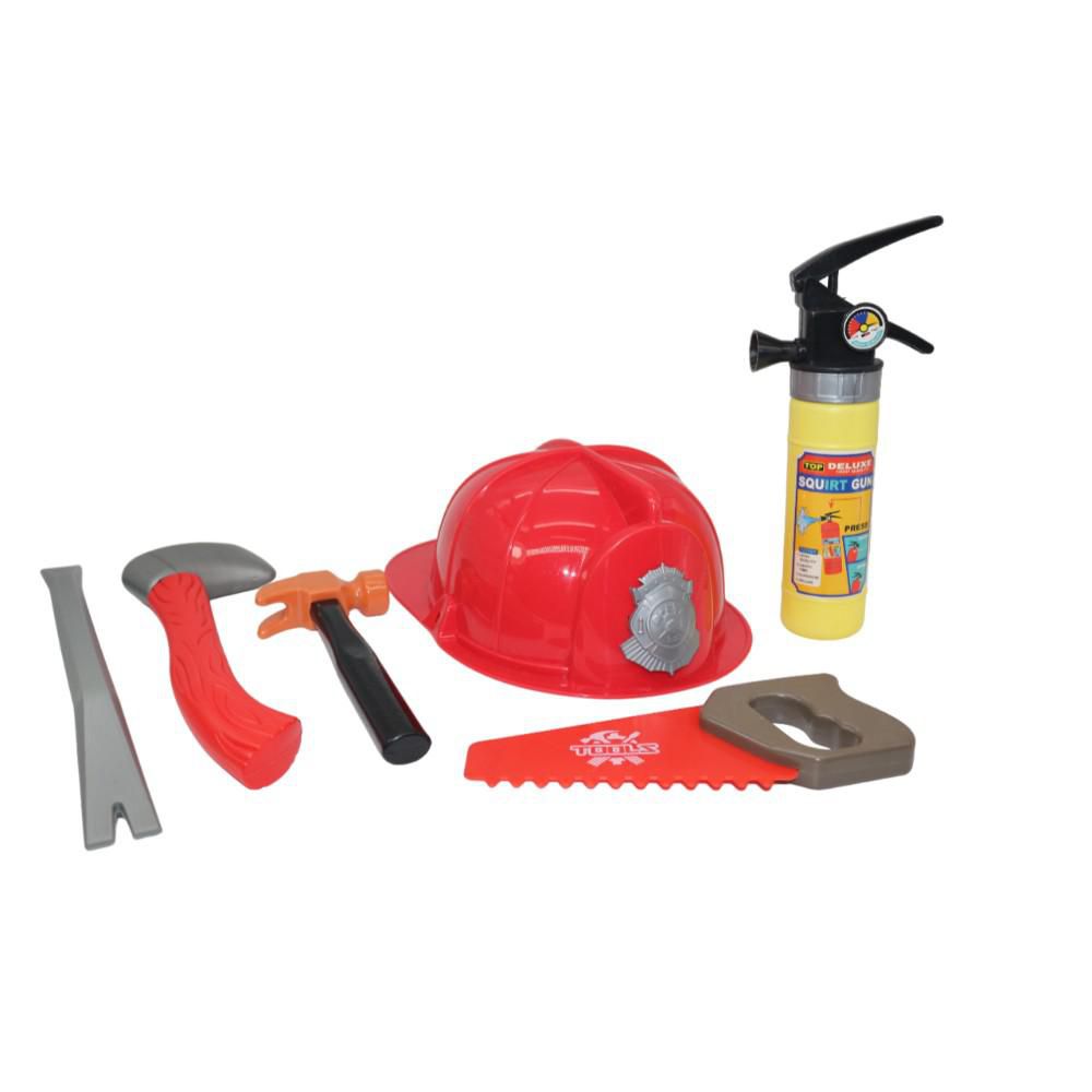 Casco Bombero Con Accesorios PLASTICOS ASOCIADOS img #2
