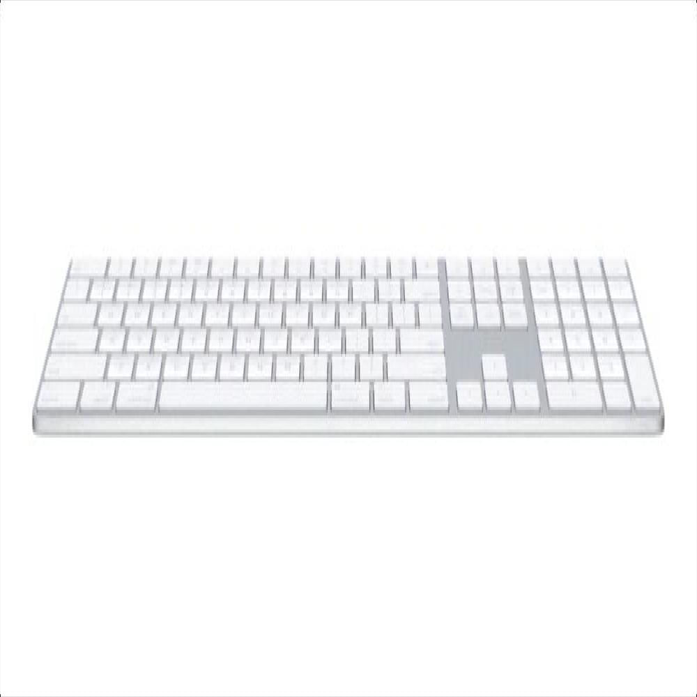 Teclado Apple Magic Keyboard Con Teclado Numérico Qwerty Inglés Us Color Blanco img #2