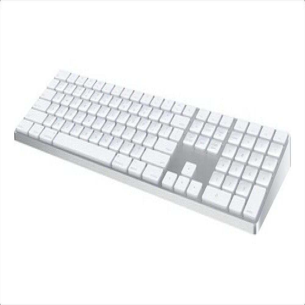 Teclado Apple Magic Keyboard Con Teclado Numérico Qwerty Inglés Us Color Blanco img #3