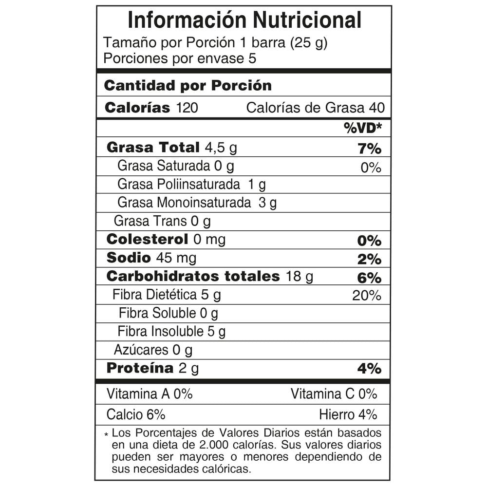 BARRA ARTESANAL ALMENDRA VAINILLA TOSH 125 Gramo img #2