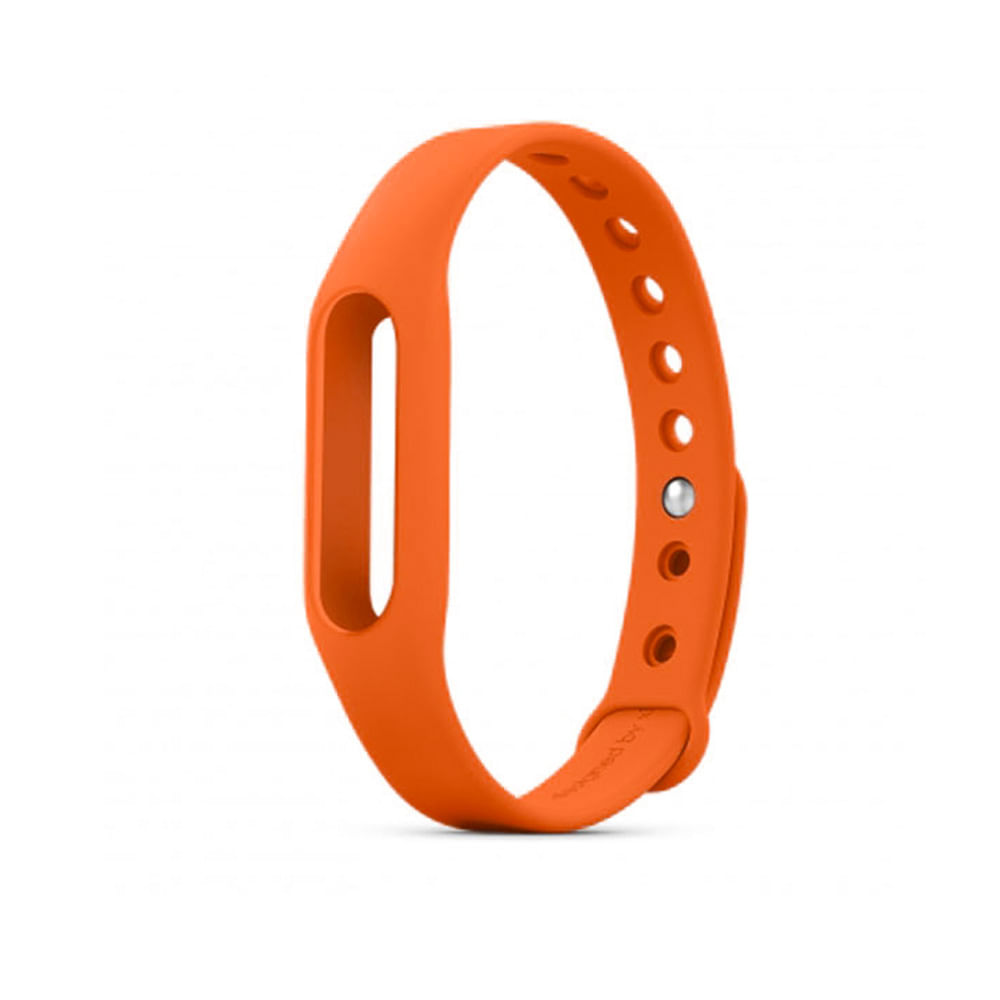 Banda Pulso Colores Xiaomi Mi Band Repuesto Naranja img #1