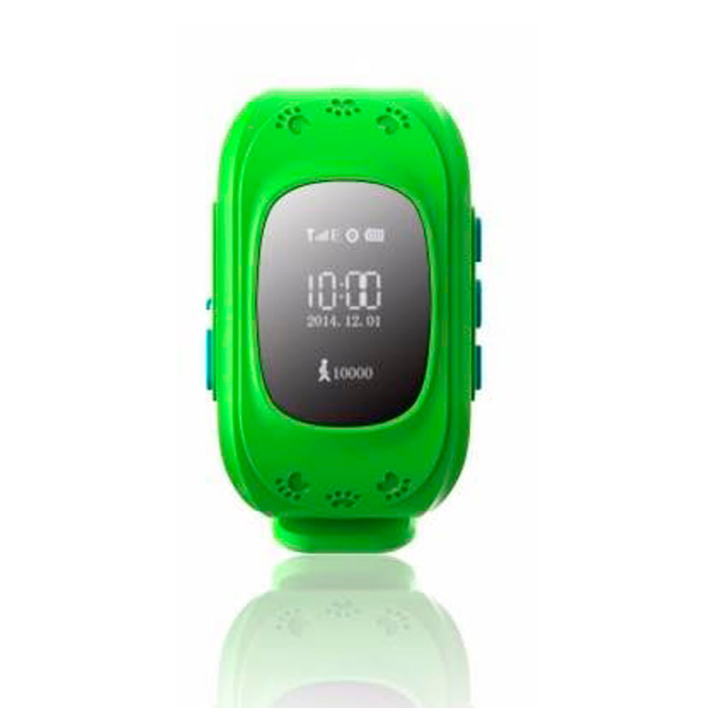 Reloj Smartwatch Para Niños Color Verde Con Gps img #1