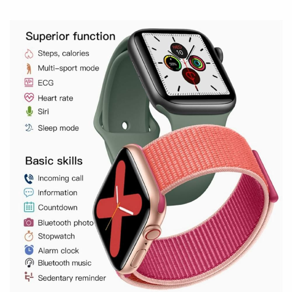 Reloj Inteligente Seri 5 Aaa Smartwatch Blanco img #3