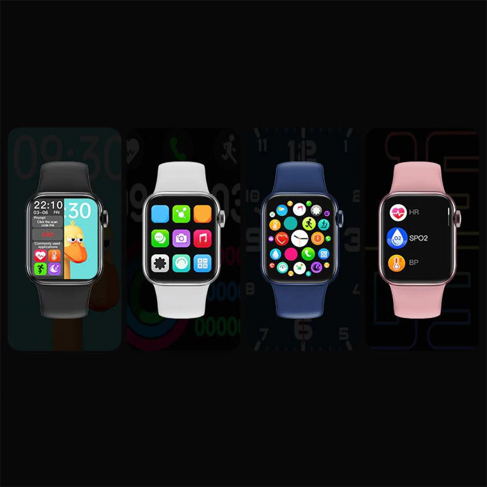 Smartwatch Series 6+ Pro Medición Temperatura / Frecuencia Cardiaca / Tensión Arterial / Oximetría / (Gama Alta) Azul img #5