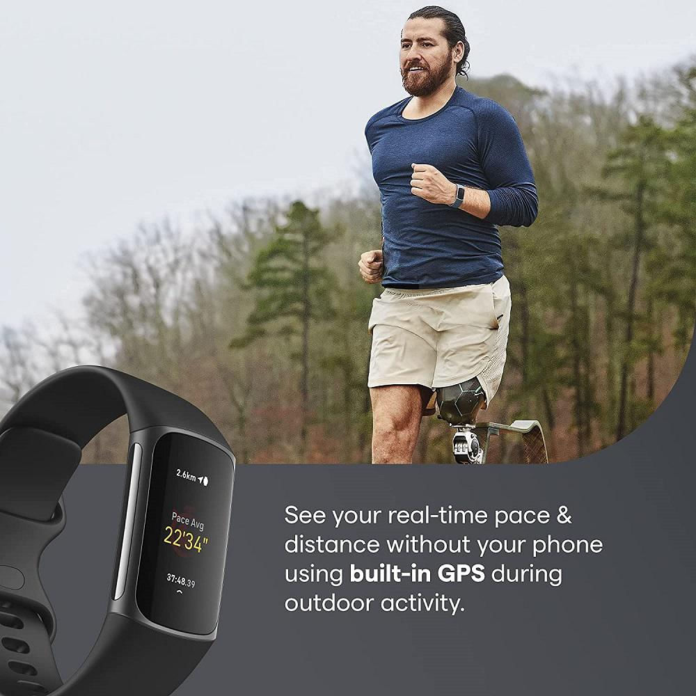 Reloj Inteligente Fitbit Charge 5 Sensor Cardiaco 24/7 Bt Gps img #2