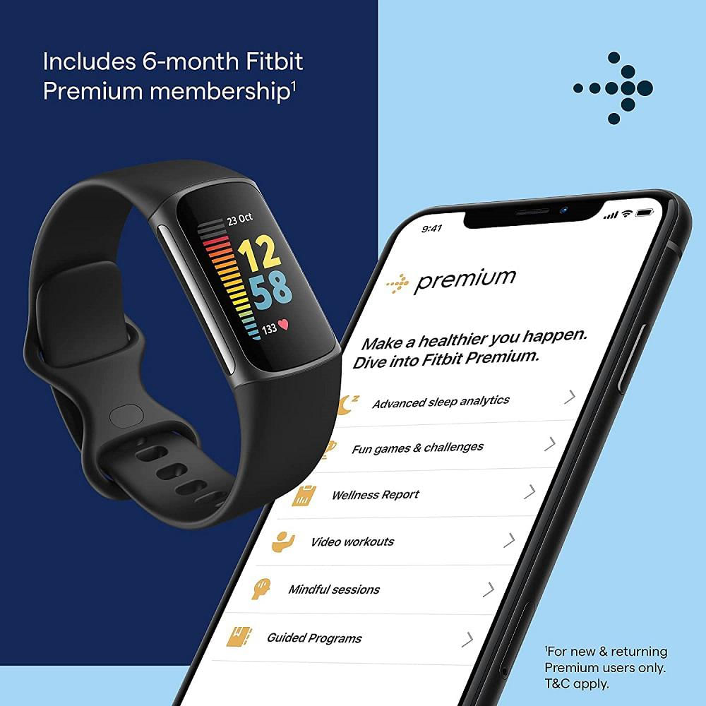 Reloj Inteligente Fitbit Charge 5 Sensor Cardiaco 24/7 Bt Gps img #5