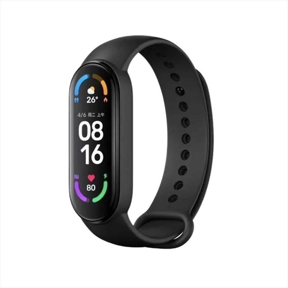 Xiaomi Mi Smart Band 6 + Protector De Pantalla + Manilla Silicona Verde Biche img #2