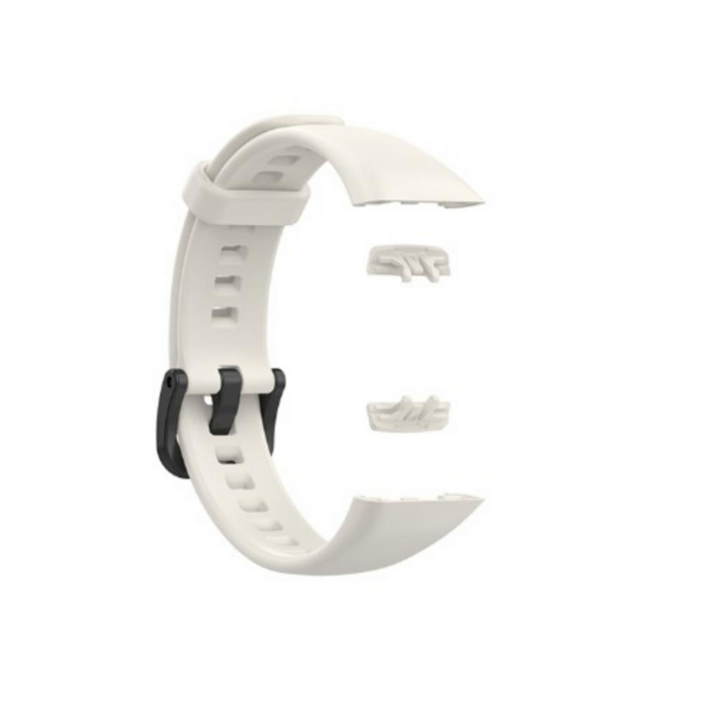 Smartband Honor Band 6+ Correa De Silicona Color Blanco Arena img #3