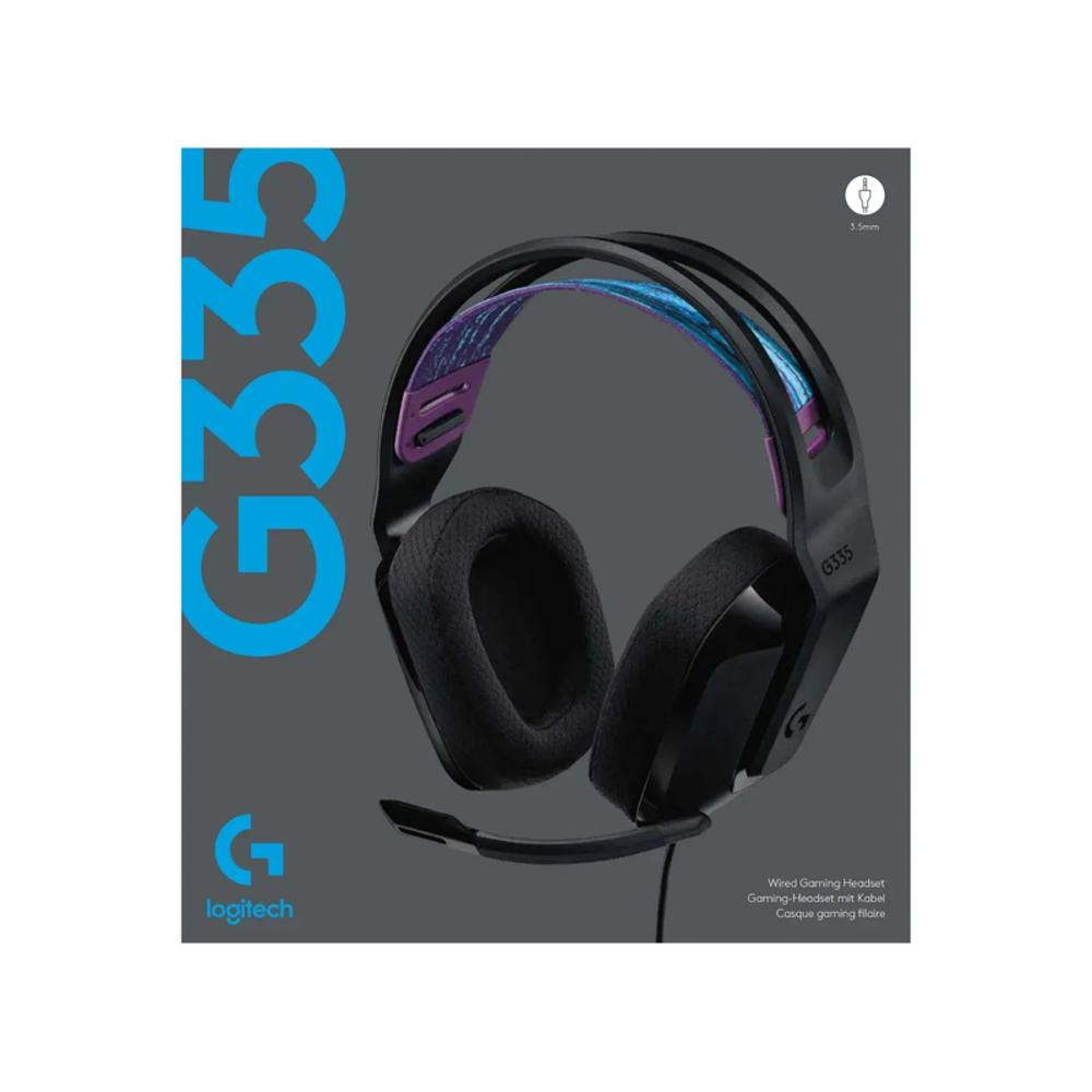 Logitech G335 Diadema Gamer Pc Ps5xbox Color & Confort Negro img #2
