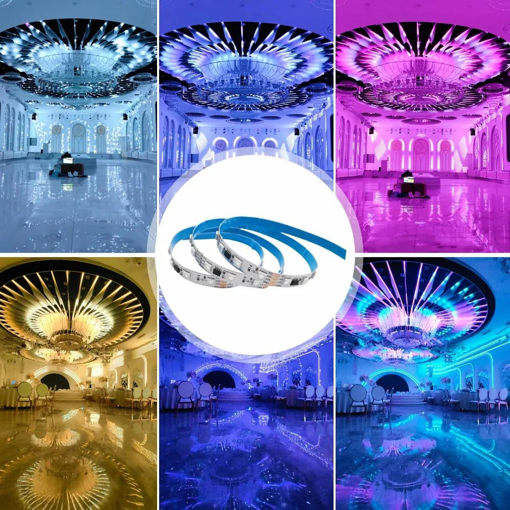 Cinta Luz Led Rgb Flexible 5 Mts Wifi Alexa Control Remoto img #4