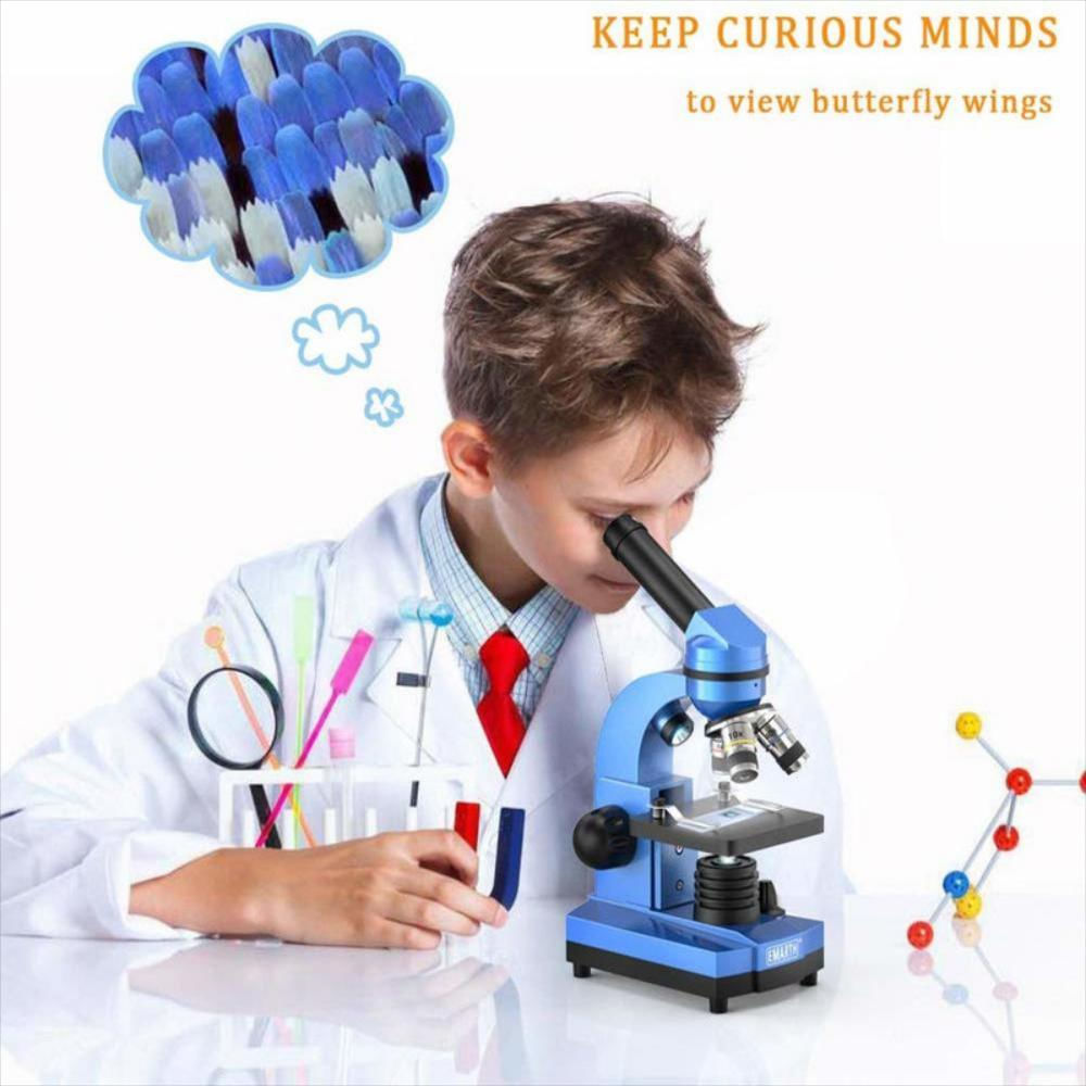 Microscopios Monoculares Compuestos De Laboratorio 40X 1000X img #3