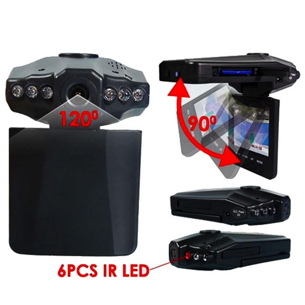 Camara Dvr Para Vehiculo Con Pantalla 2.5 Y Sensor img #5