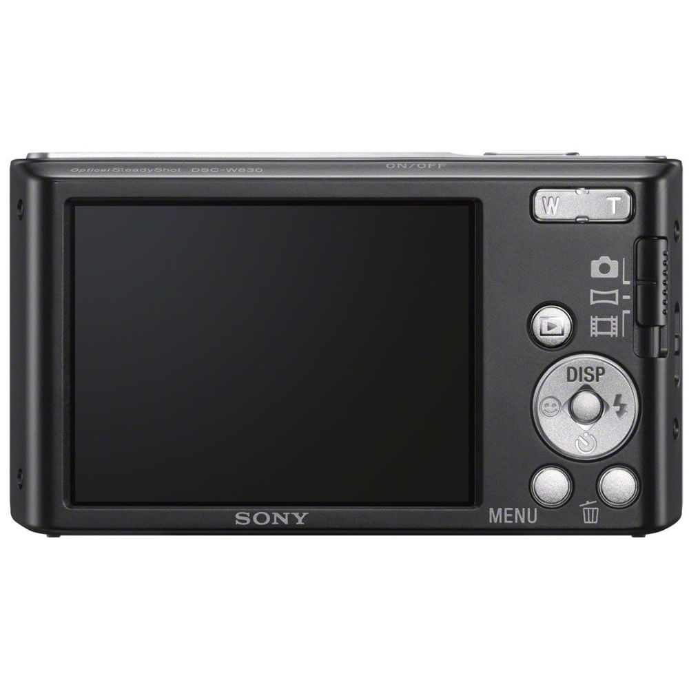 Cámara Compacta Sony W830 Zoom 8X 20.1 Mp Negro img #3
