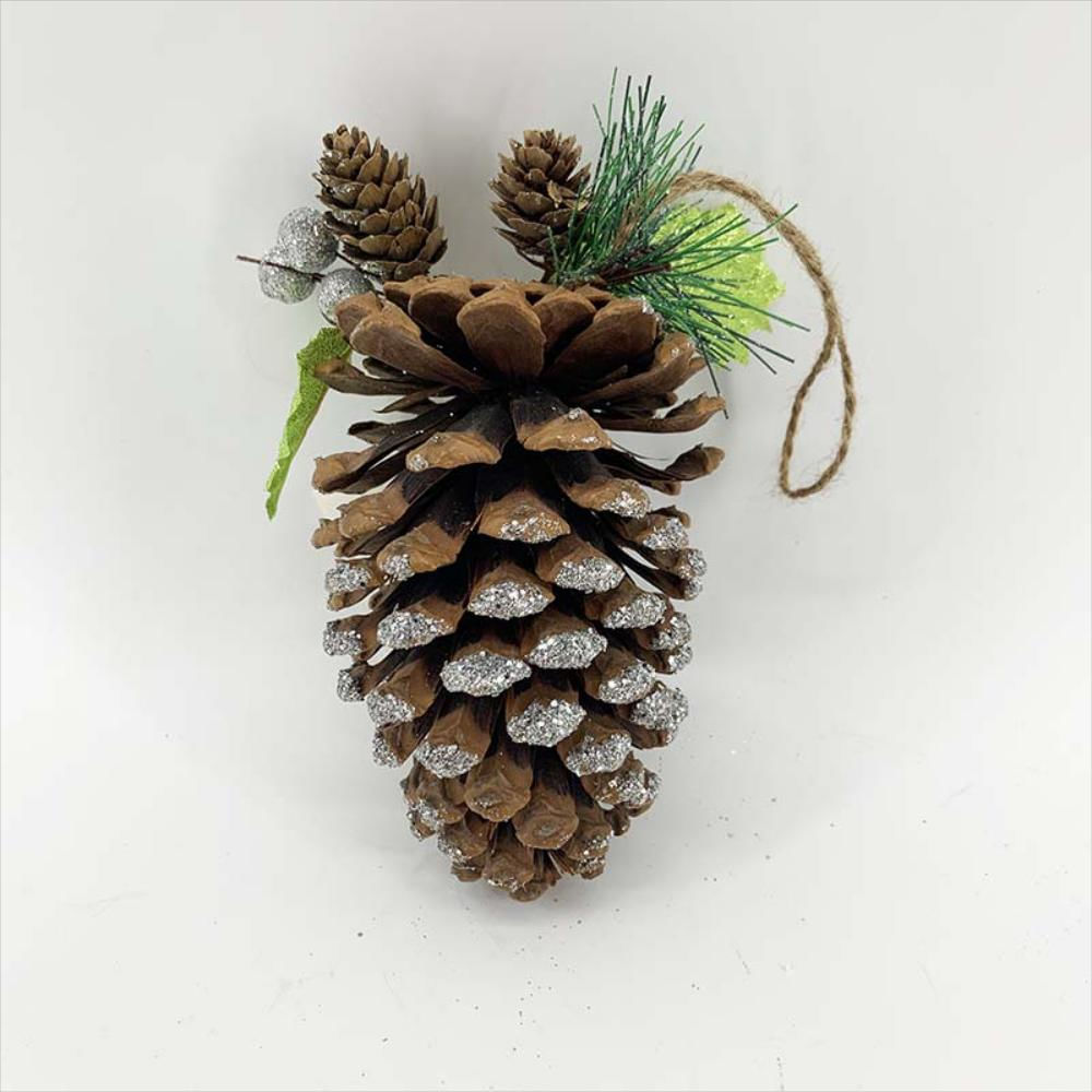 94398 Piña 13 Cm Plateada Pino img #1