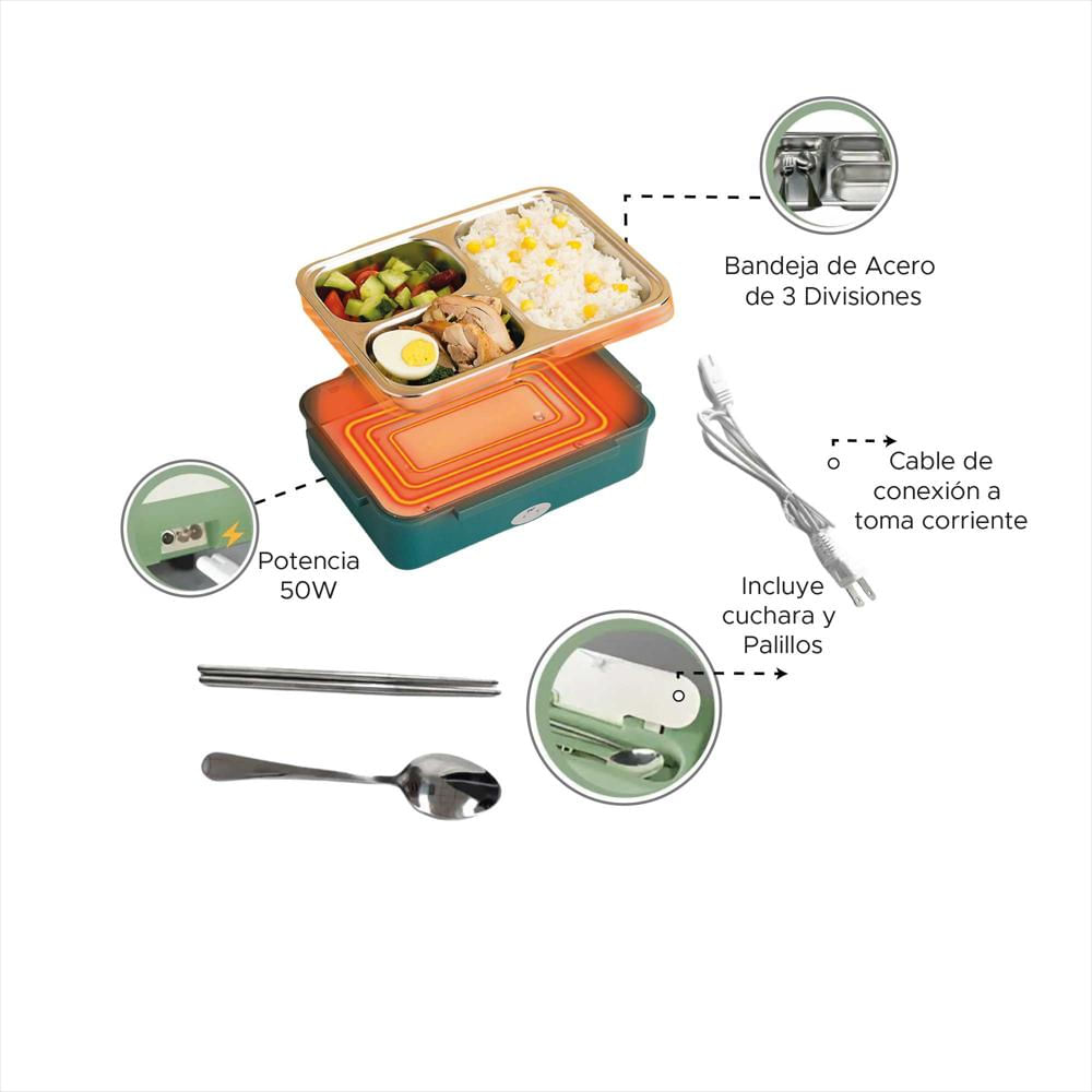 Lunchera Porta Comida Coca Eléctrica img #2